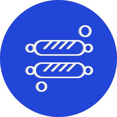 özet vektör illüstrasyon simgesi