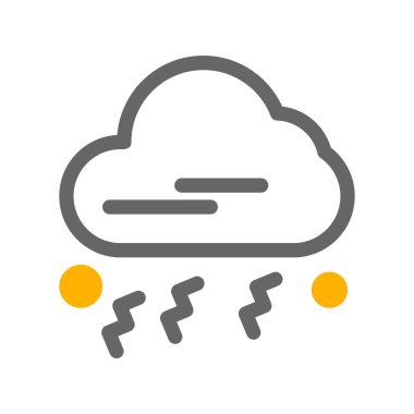 vektör Bulut simgesi illüstrasyonu