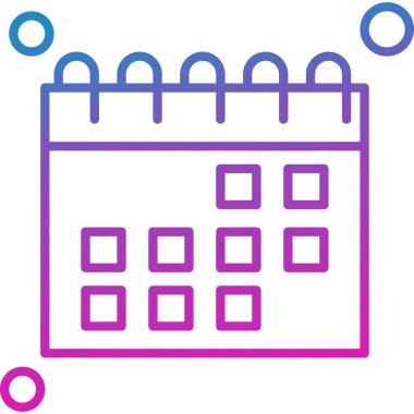 özet vektör illüstrasyon simgesi