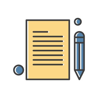 özet vektör illüstrasyon simgesi