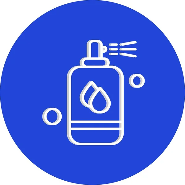 Vecteur Désinfectant Spray Ico — Image vectorielle