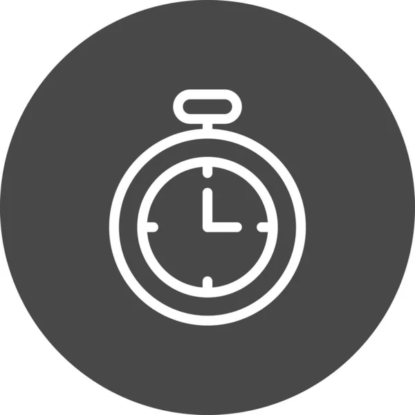 Cronometro Vettoriale Icona Illustrazione — Vettoriale Stock