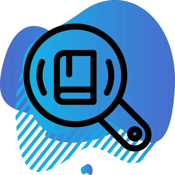 vektör Arama Simgesi illüstrasyonu