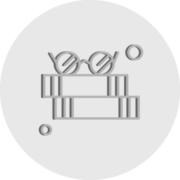 Umrisse Vektor Illustration Symbol — Stockvektor