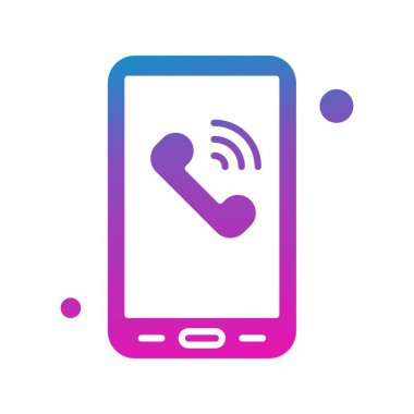  Vektör telefon simgesi illüstrasyonu