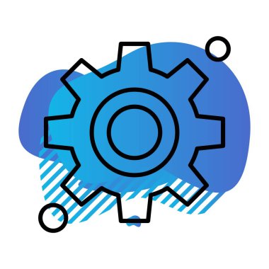 Vektör ayarı Simge illüstrasyonu