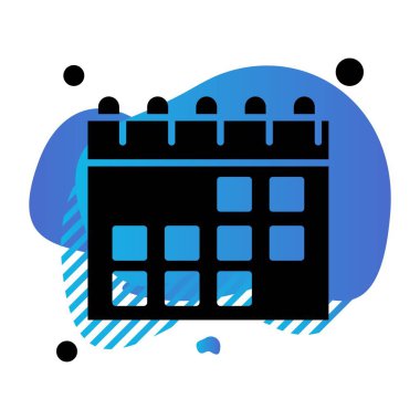 özet vektör illüstrasyon simgesi