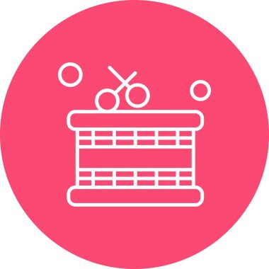 özet vektör illüstrasyon simgesi