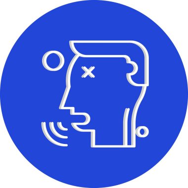 özet vektör illüstrasyon simgesi