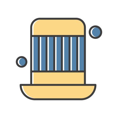 özet vektör illüstrasyon simgesi