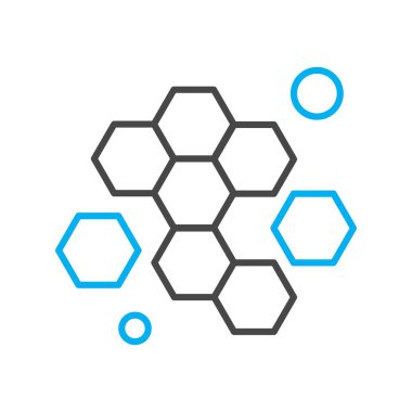 özet vektör illüstrasyon simgesi