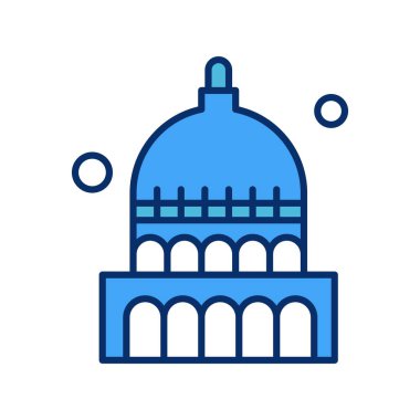 vektör Beyaz Saray ico