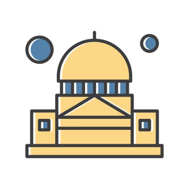 vektör Beyaz Saray ico