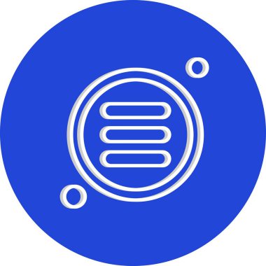 özet vektör illüstrasyon simgesi