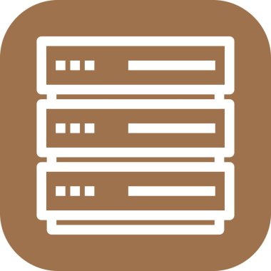 vektör sunucu illüstrasyonu