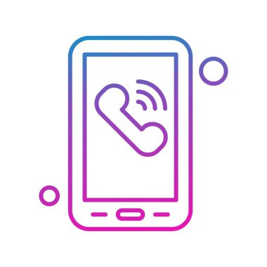  Vektör telefon simgesi illüstrasyonu