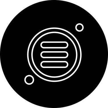 özet vektör illüstrasyon simgesi