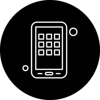 özet vektör illüstrasyon simgesi