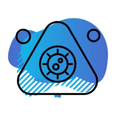 vektör Uyarı simgesi illüstrasyonu