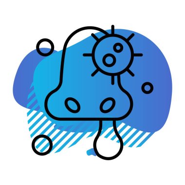 özet vektör illüstrasyon simgesi