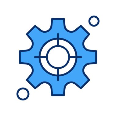 Vektör ayarı Simge illüstrasyonu