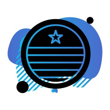 özet vektör illüstrasyon simgesi