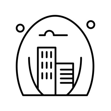 özet vektör illüstrasyon simgesi