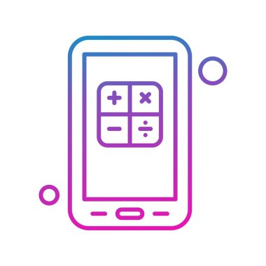 özet vektör illüstrasyon simgesi