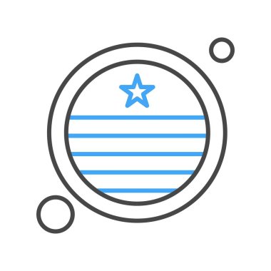 özet vektör illüstrasyon simgesi