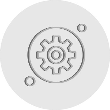 Vektör ayarı Simge illüstrasyonu