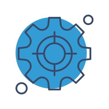 Vektör ayarı Simge illüstrasyonu