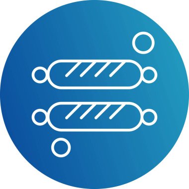 özet vektör illüstrasyon simgesi