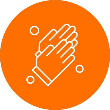 özet vektör illüstrasyon simgesi