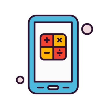 özet vektör illüstrasyon simgesi