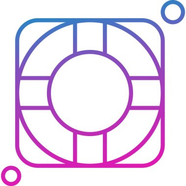 vektör hedef simgesi illüstrasyonu