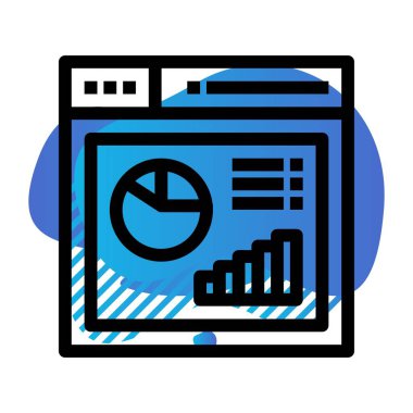  Vektör şeması Simge illüstrasyonu