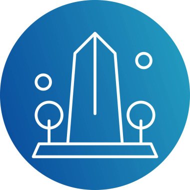 özet vektör illüstrasyon simgesi