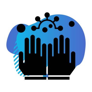 özet vektör illüstrasyon simgesi