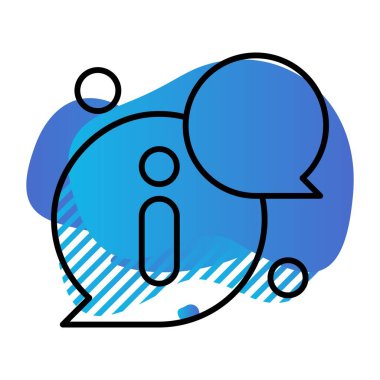 özet vektör illüstrasyon simgesi