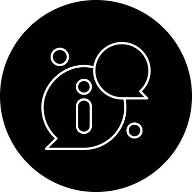 özet vektör illüstrasyon simgesi