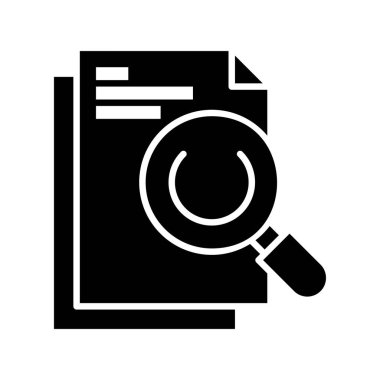 Vektör belgesi Simge illüstrasyonu