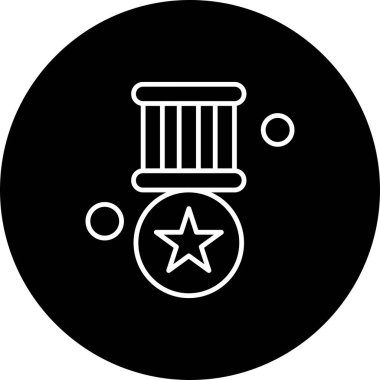 özet vektör illüstrasyon simgesi