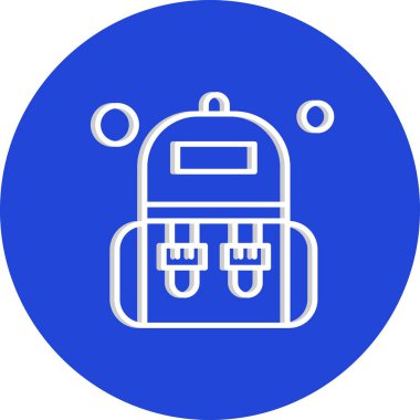 özet vektör illüstrasyon simgesi