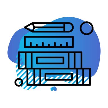 özet ikon vektör çizimi