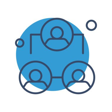 özet vektör illüstrasyon simgesi