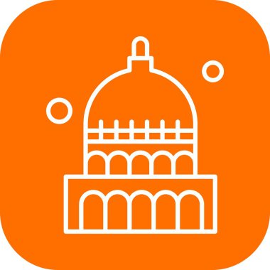 vektör Beyaz Saray ico