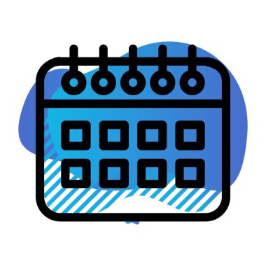 özet vektör illüstrasyon simgesi