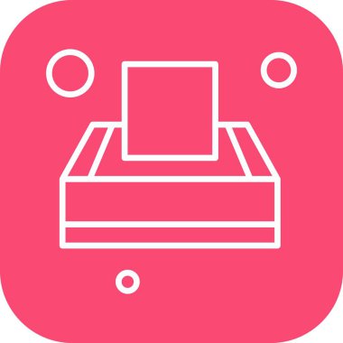 özet vektör illüstrasyon simgesi