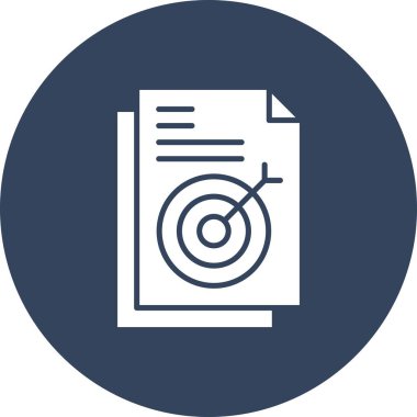 Vektör belgesi Simge illüstrasyonu