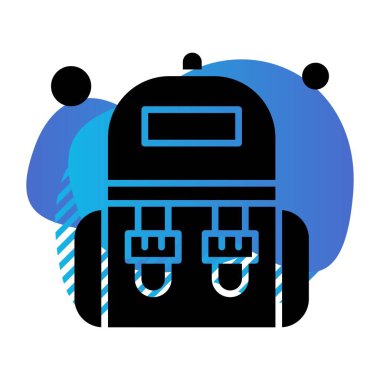 özet vektör illüstrasyon simgesi